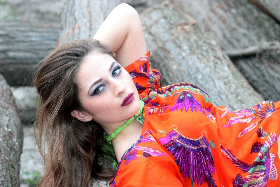 Timber blue eyes beauty