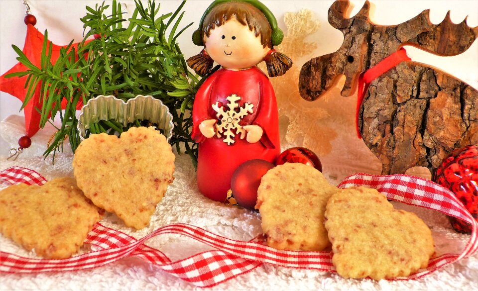 Christmas decoration bake pastries