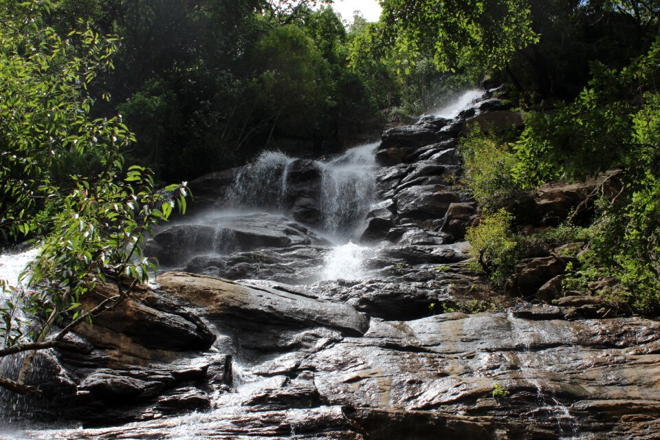 Mountain natural flow photo