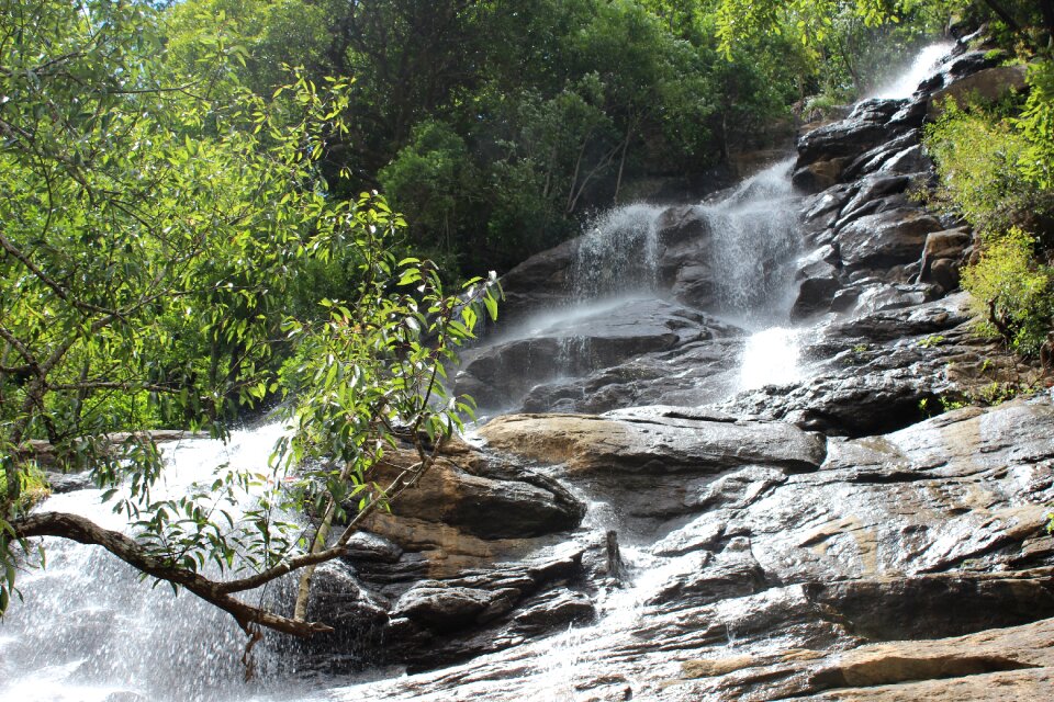 Mountain natural flow photo