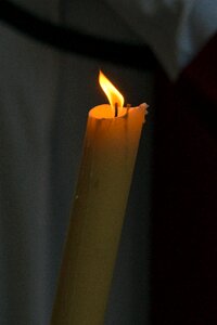 Candle easter flame photo