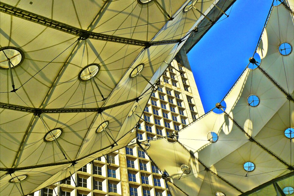 Modern futuristic sky