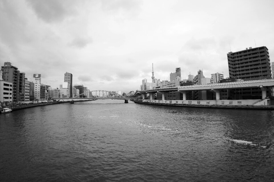 Sumida river sky etc