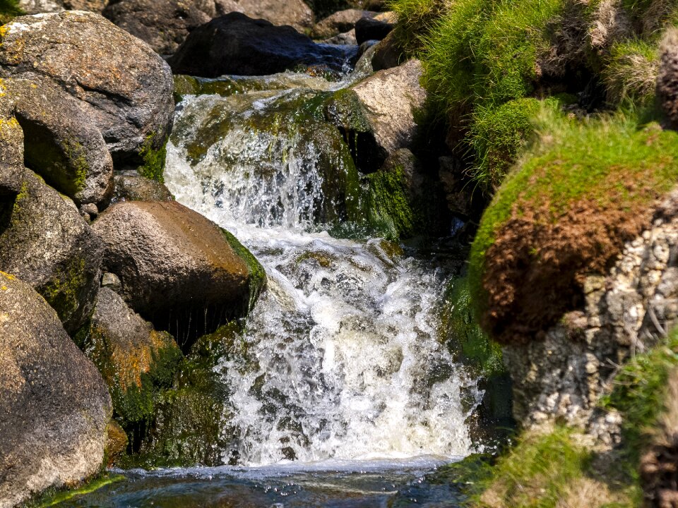 Stones water landscape photo