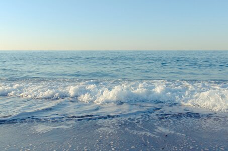 Blue wave beach