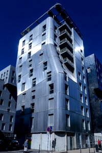 Contemporary deconstruction facade