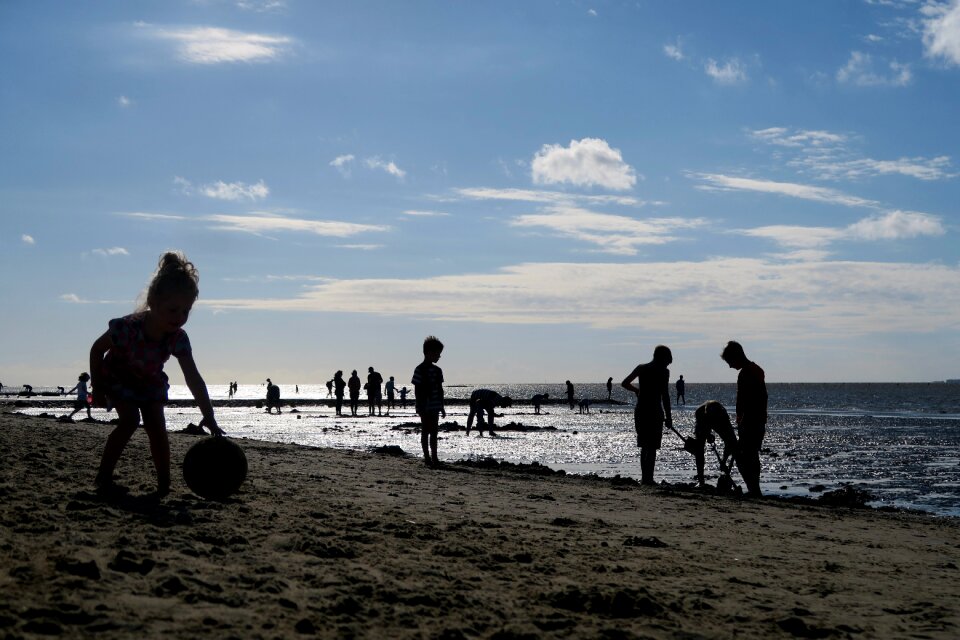 Cuxhaven north sea duhnen