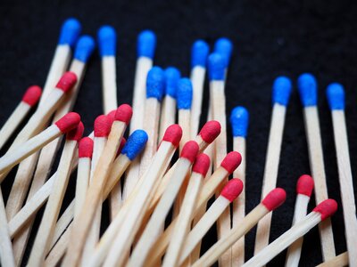 Matches kindle sticks