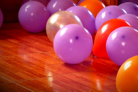 Birthday colors violet