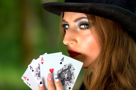 Luck poker ace