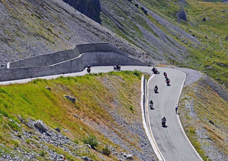 Serpentine group group riding