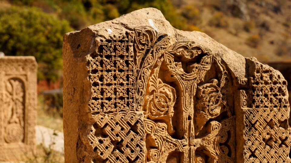 Khachkar monastery noravank photo