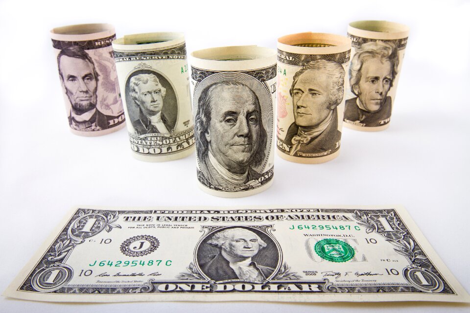 Cash money business currency