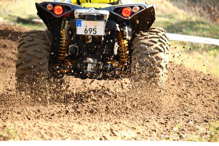 Atv race all-terrain vehicle