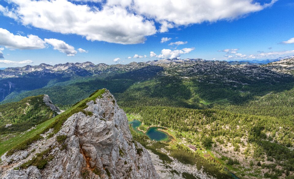 Mountain range mountains nature photo