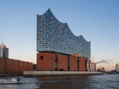 Elbe philharmonic hall music concert hall photo