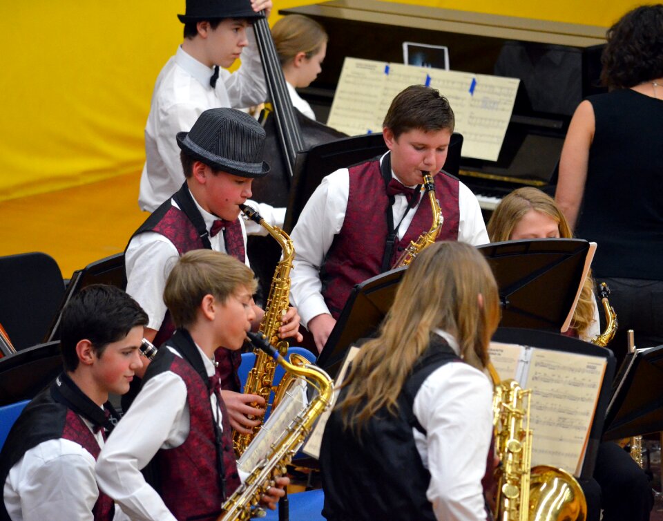 Instrument performance saxophonist photo