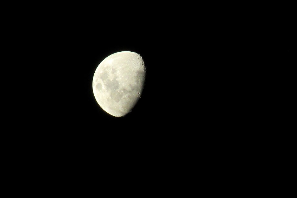 Moon night crescent moon