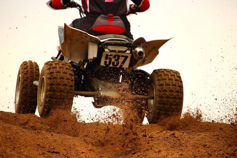 Atv race all-terrain vehicle