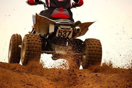 Atv race all-terrain vehicle