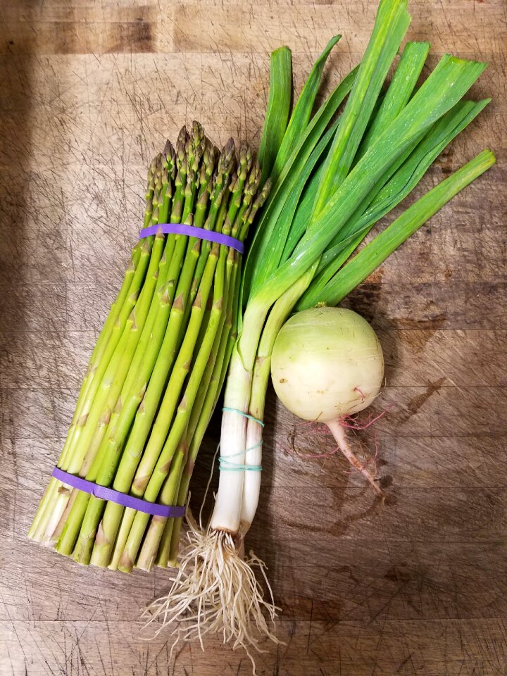Spring vegetables organic freshness