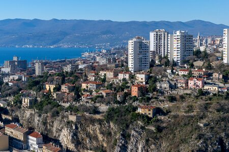 Town panorama fiume