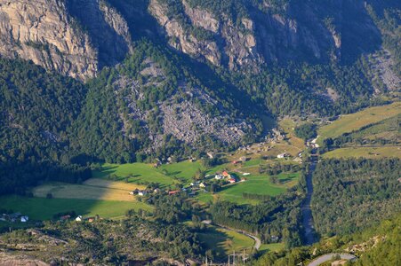 Fjord hike view photo