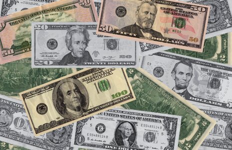 Banknote paper dollar
