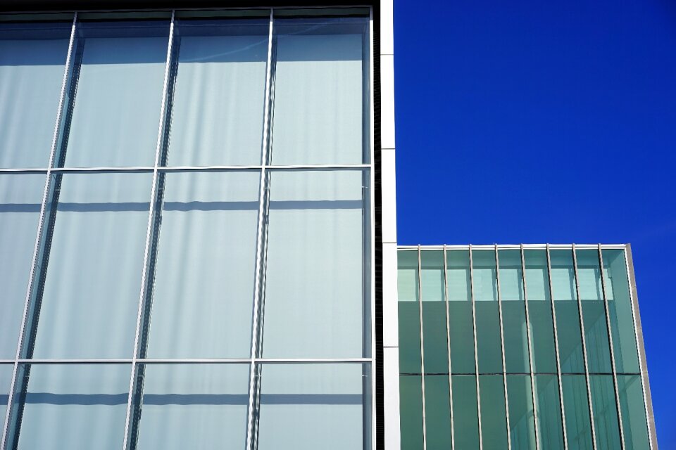 Building architecture glass