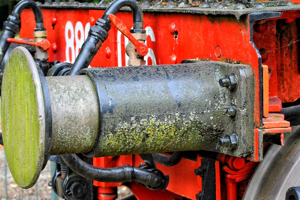 Iron rust red