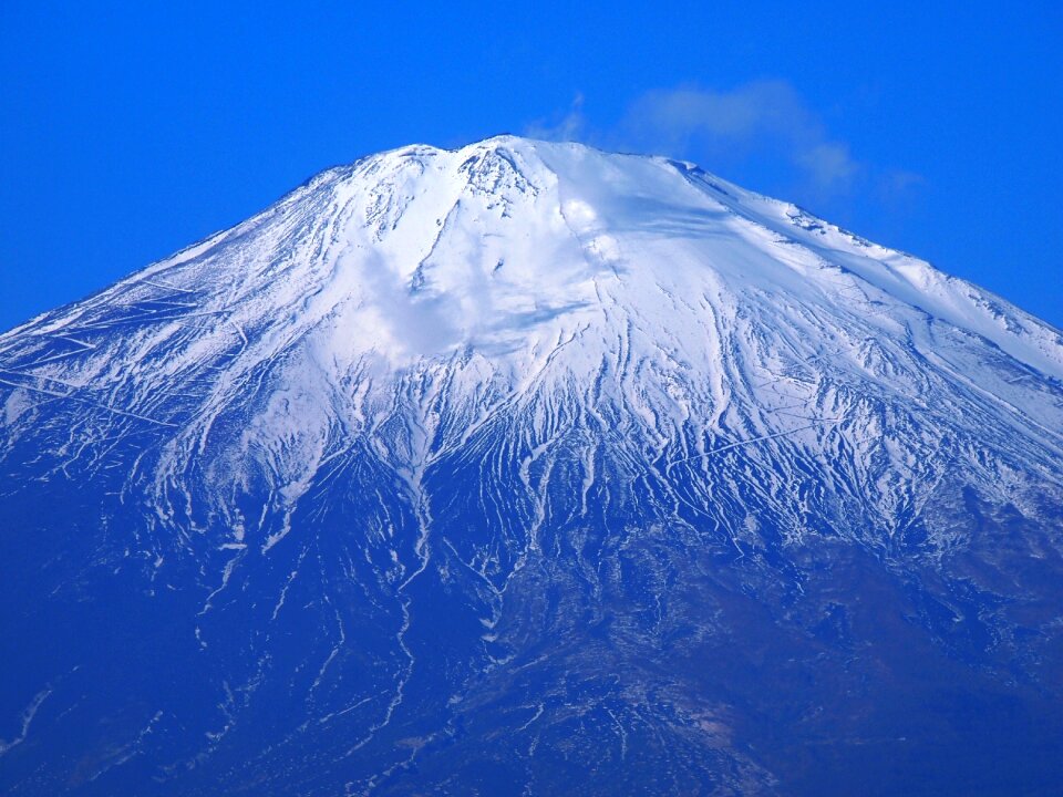 Shizuoka prefecture mound snow