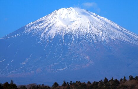 Shizuoka prefecture mound snow