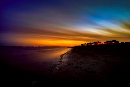 Uk sunset dusk