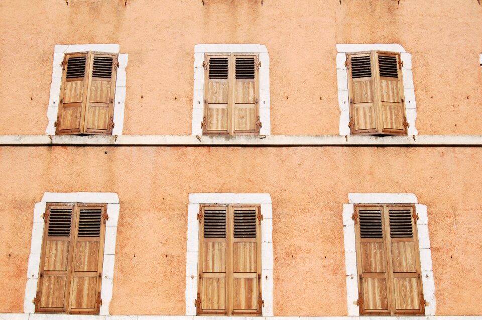 Wall windows wooden