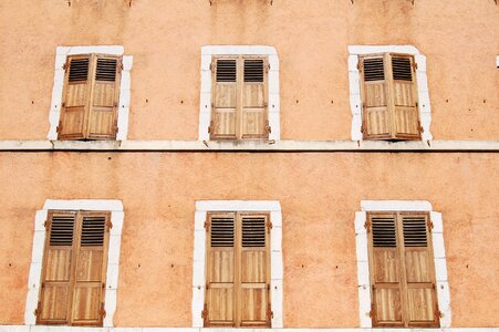 Wall windows wooden