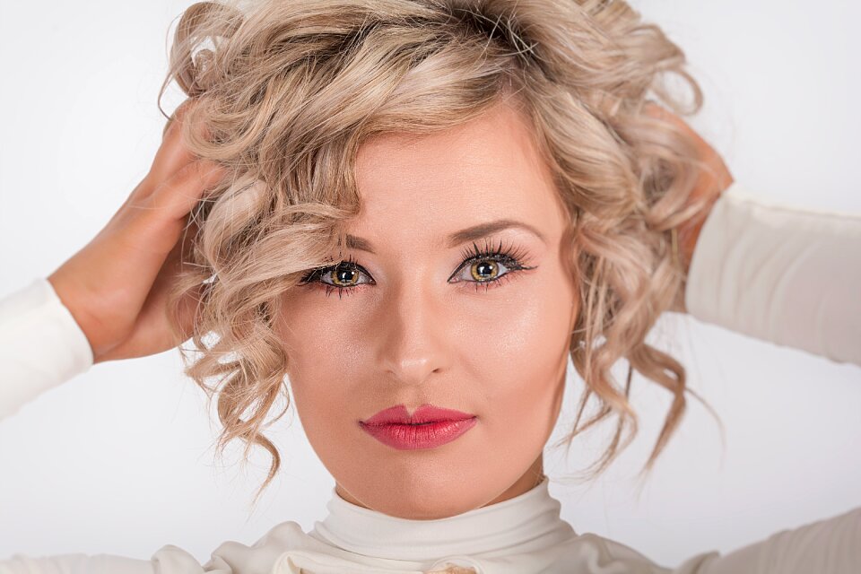 Female woman modelling
