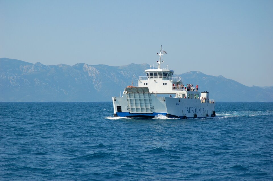 Holidays sea ship