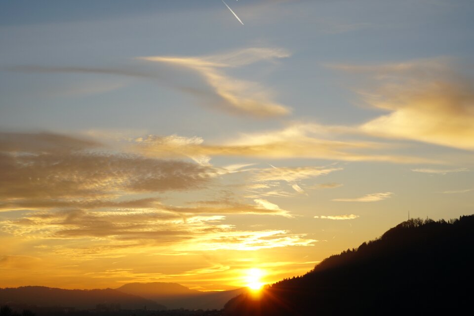 Sunset abendstimmung evening sky