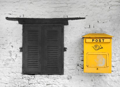 Mail box old photo