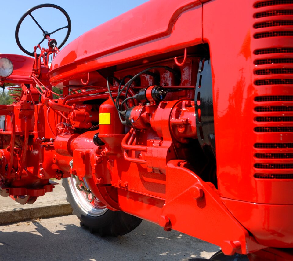Motor power tractor