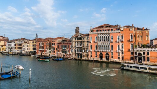 Scenic architecture grand canal photo