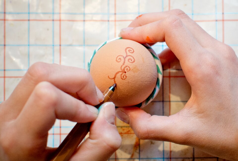 Draw finger pattern