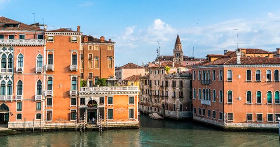 Scenic architecture grand canal photo