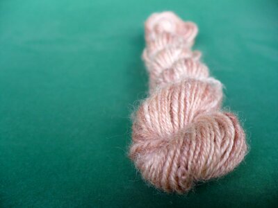 Handspun yarn craft