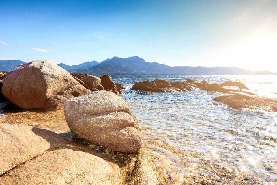Landscape beach side