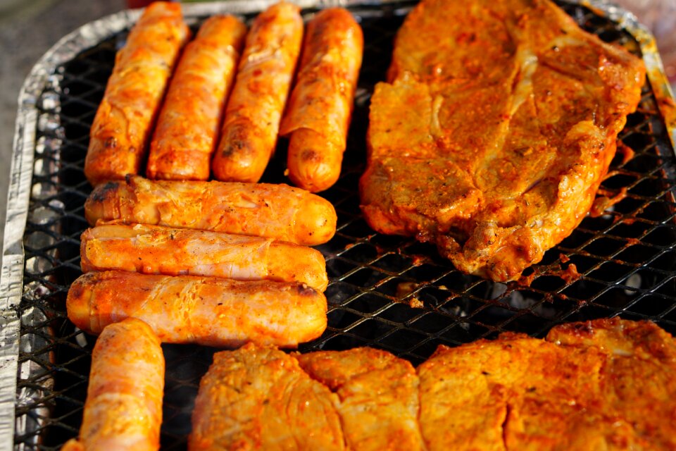 Food grill grilled meats