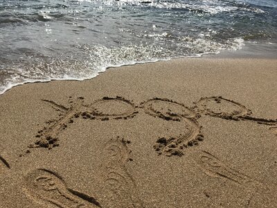 Beach peace nature