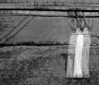Woman ghost metalmetal