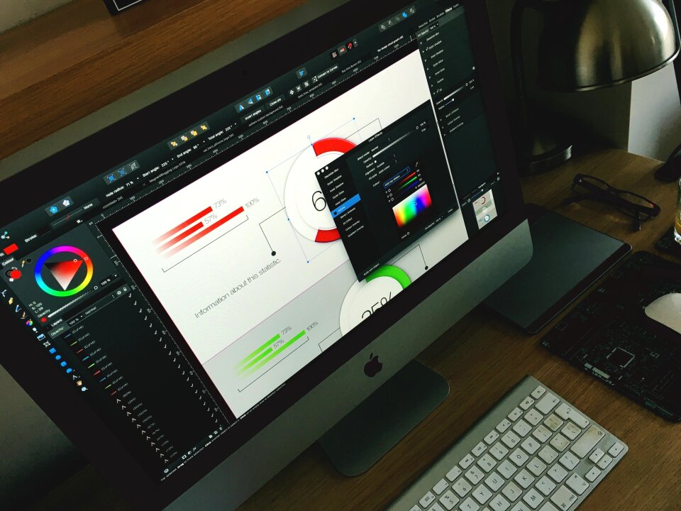 Business workspace desktop