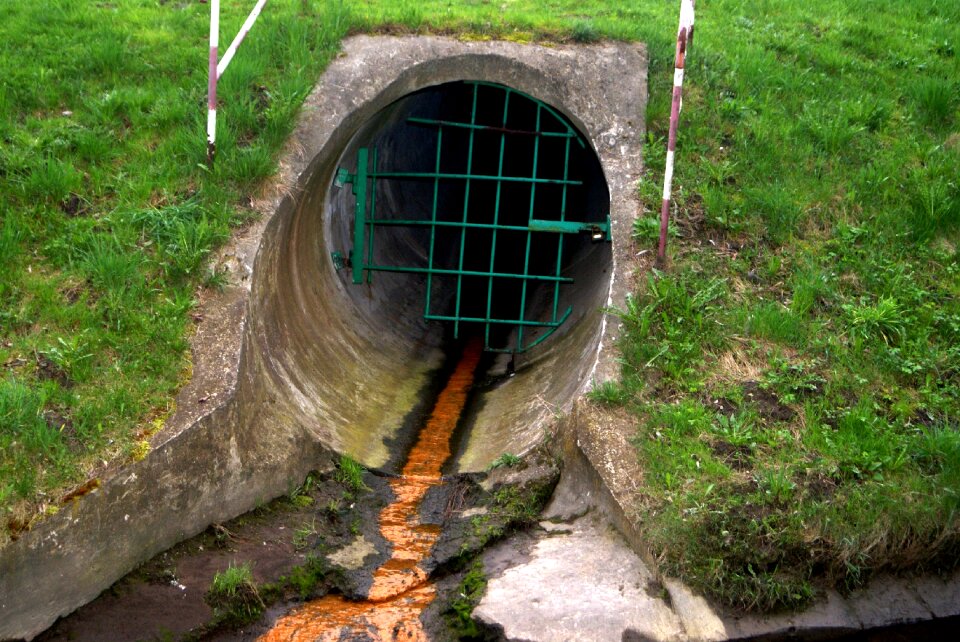 Unsanitary sewerage river